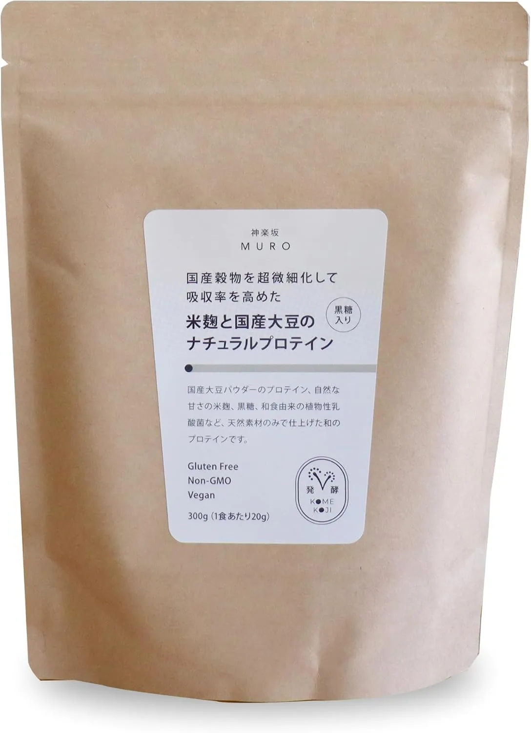 MURO 米麹と大豆のナチュラルプロテイン 300g